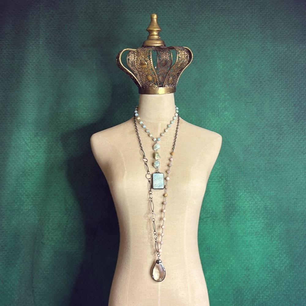 Lula N Lee layering necklaces
